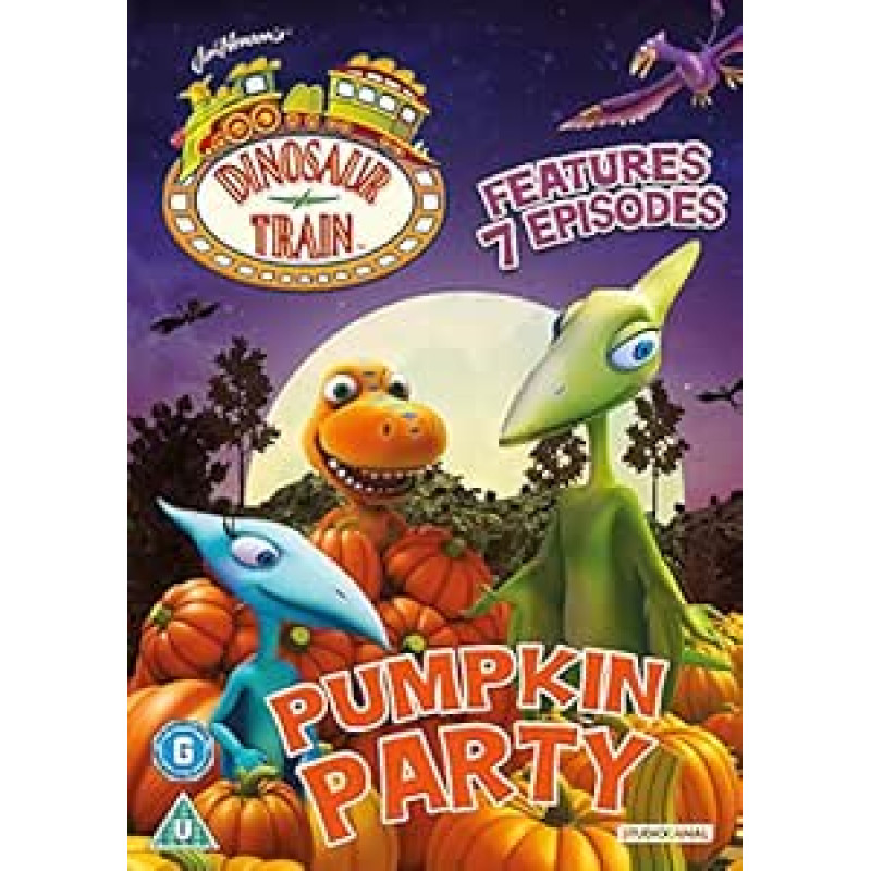 Dinozaurų traukinys - moliūgų vakarėlis [DVD]