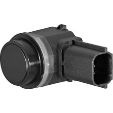 HELLA 6PX 358 270-891 Sensor, Parking Aid - Angled - 3-Pin - Plucked - Paintable - with Seal