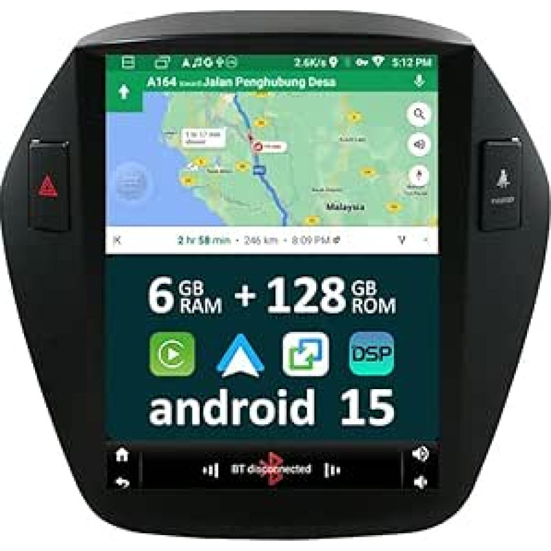 [6G + 128G] IPS 9,7 colių 