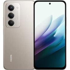XIAOMI Redmi 15 išmanusis telefonas 6 + 128 GB Įspūdingas 6,9 colių FHD+ ekranas Galingas Snapdragon 685 Masyvi 7000 mAh (tipo) baterija 50 MP AI dvigubos kameros sistema, su įkrovikliu (titano)