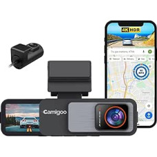 X30 Pro – Dual Dashcam für Autos – Ultra 4K & Full HD – Front- und Rückkamera – WLAN & GPS – 3 Zoll mit App – 64 GB SD-Karte – Loop-Aufnahme – G-Sensor – Geeignet für vertikale Scheiben