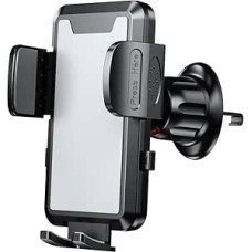 Mobile Phone Holder Car, Adjustable 360 Degree Rotatable Adjustable Stand Car Mobile Phone Holder, Universal Car Phone Holder for All Mobile Phones (Grey)