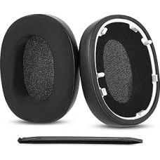 Ersatz-Ohrpolster Kompatibel mit Sony WH-1000XM6 Kopfhörer mit Geräuschunterdrückung, Eisseidenstoff, hohe Dichte, Geräusch-Memory-Schaum, zusätzliche Dicke