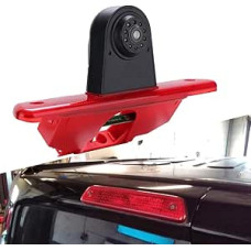 Car Third Roof Top Mount Brake Light Camera Brake Light Parking Camera Reversing Camera IR Light for Citroen Jumpy Peugeot Expert Toyota Proace Van 3 Transporter