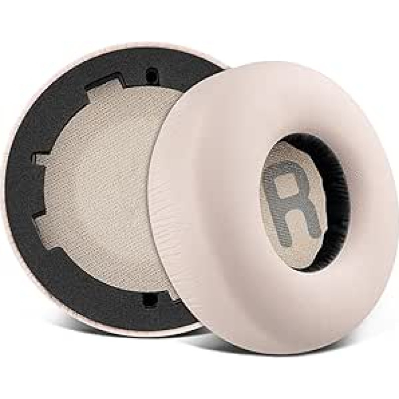 SOULWIT pakaitiniai ausų įdėklai JBL Tune 600 (T600BTNC 600BTNC)/660 (T660NC 660NC)/670 (T670NC 670NC) ausinėms, pakaitiniai įdėklai su minkšta proteino oda, triukšmą izoliuojančiomis putomis