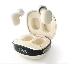 Sleep Headphones Bluetooth 5.4, Side Sleeper Headphones, Noise Cancelling Bluetooth Headphones Mini for Sleeping, Invisible In-Ear Headphones, Soft Earphones, Sleeping Sleepbuds, for iOS/Huawei