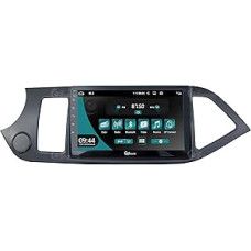 JF-039KP-UP-1 Custom Fit Car Radio Compatible with KIA PICANTO TA 2011-2016 | CarPlay and Android Car | GPS | DAB+ | 9 HD | Made in Italy