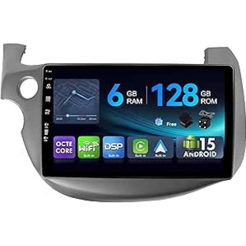 [6G + 128G, aštuonių branduolių] - MSD automobilinis radijas 