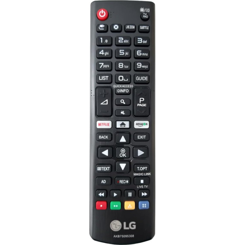 Originalus AKB75095308 sub AKB73715679 nuotolinio valdymo pultas LG televizoriui 32LJ610V 43UJ634V 55UJ634V 49UJ6309 60UJ6309 43UJ6307 55UJ6307 60UJ6307 307 55UJ630V 49UJ630V 43UJ630V 49UJ635V 43UJ620V 32LJ590U