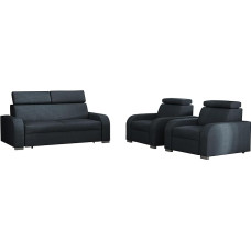 Mirjan24 Apollo 3+1+1 sofos komplektas, sofa + du krėslai, sofa, minkšta sofa, televizoriaus kėdė, minkštas komplektas, sofos komplektas, fotelis, sofa, minkšta kėdė (Crown 15)