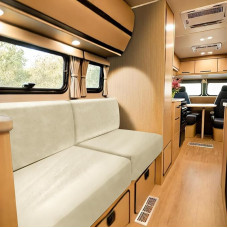 Velveto užvalkalai karavano pagalvei, neslystantys kemperio sėdynių užvalkalai su 2 velvetais, sofos sėdynės pagalvėlės užvalkalas apsauginiam dangteliui, karavano pagalvėlė (smėlio spalvos, stačiakampis 3XL)