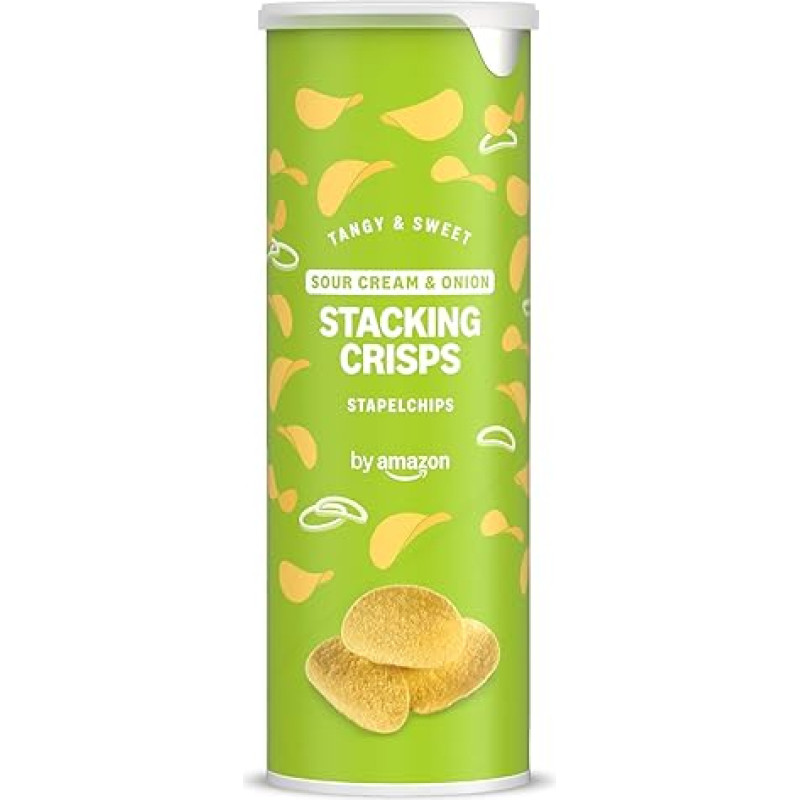 by Amazon Stacking Chips Sour Cream & Onion, 175 g