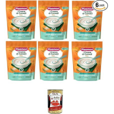 6 x Plasmon Crema di Riso, 200 g + Itališka gurmaniška Polpa, 400 g