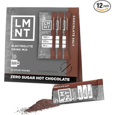 LMNT karšto šokolado ar kavos mišinys su šokolado druska (12 vnt.)