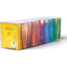 Sirocco Grand Selection Organic Tea Gift Box - 36 Sachets Premium Tea Collection with 18 Organic Tea Varieties Black Tea Green Tea Herbal Tea Fruit Tea - 86g