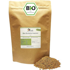 my-mosaik Ekologiškos ožragės sėklos - ožragės arbata - ožragės sėklos - idealiai tinka kaip arbata ar prieskonis - 100% natūralus - ožragės sėklos be priedų, veganiškos, ožragės sėklos (500 g)