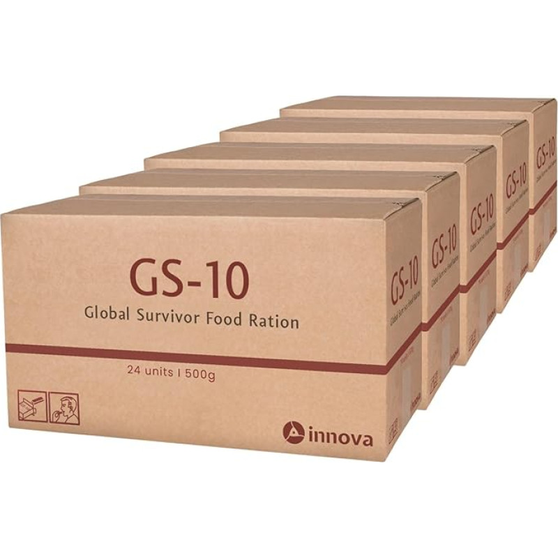 Compact - BP WR Emergency Food 500 g ilgalaikio maisto gamtoje, stovyklaujant ir krizinėse situacijose