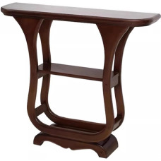 Console Table Retro Wooden Console Table In Entrance Area, Stand Behind The Coffee Table, Hallway Table For Living Room, Foyer, Hallway, Office (Color : Brown, Size : 31.5X9.8X33.5inch)