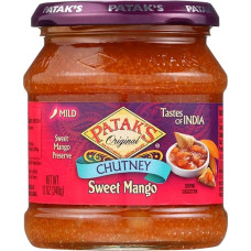 Patak's Sweet Mango Chutney Mild 360 ml Gläser - 6 Stück