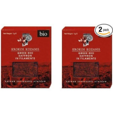 Kozanis Graikijos raudonasis šafranas krokodilas gyslose 2 x 1 g, Cooperative De Safran