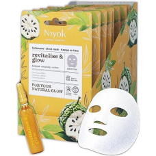 Niyok Invigorating Cloth Mask - Awakening with Caffeine & Cherimoya 