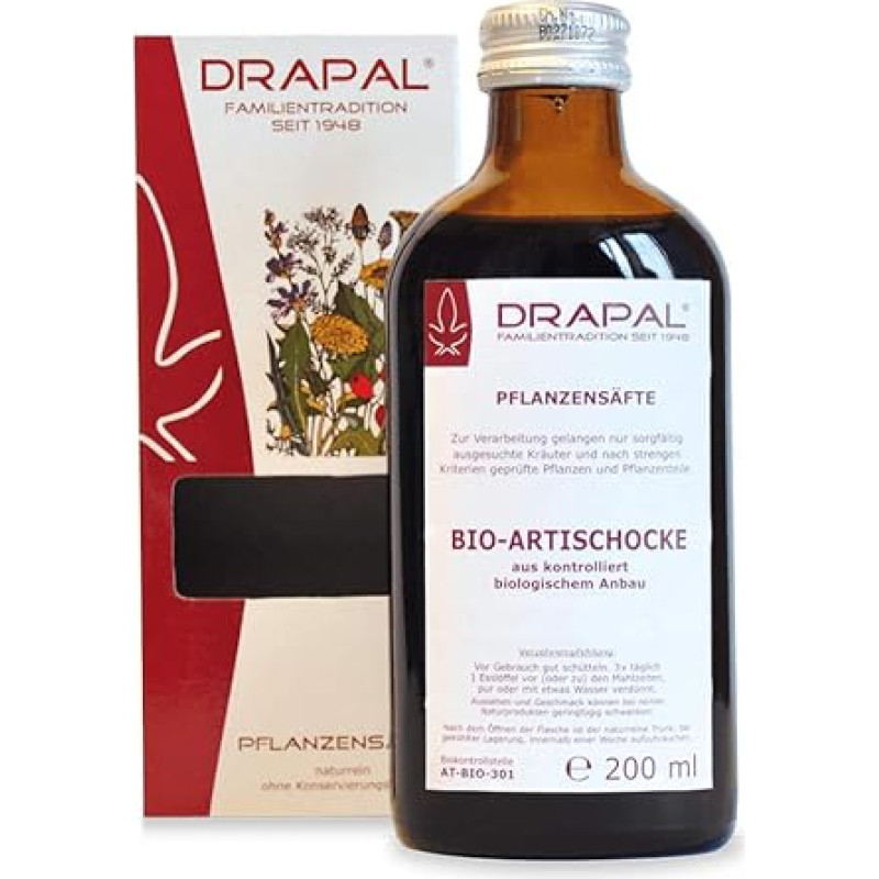 Artichoke Plant Juice Drapal 200 ml Juice