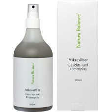 500 ml Microsilver veido ir kūno purškalas Microsilver Silver Spray BG Aftersun Sunburn Silver Cream Vegan