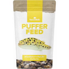 NatureHolic PufferFeed sraigių maistas žuvims Akvariumas Aukštos kokybės visavertis maistas pūslėtosioms žuvims Natūralios ir šaltyje džiovintos jūrinės sraigės, kuriose gausu baltymų 30 g