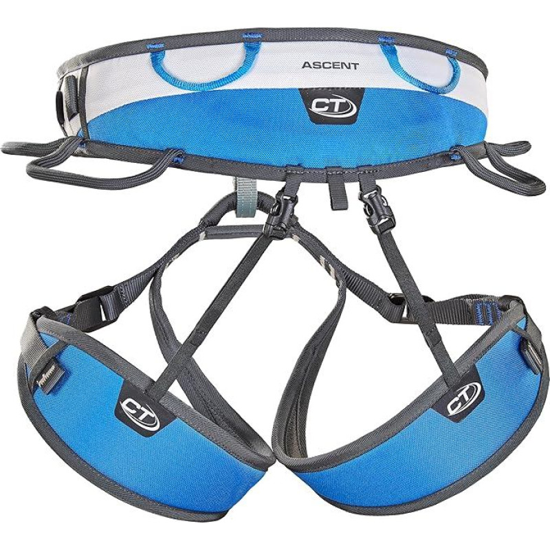 Climbing Technology Ascent Laipiojimo petnešos Blue/Silver M/L