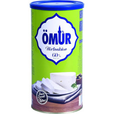 Ömür Shepherd's Cheese - 4 x 800 g Metalinė skarda - Sūris sūryme Karvės sūris Minkštas sūris Kreminis sūris Süzme Beyaz Peynir Karvės sūris 60 % riebumo 100 % karvės pieno Mikrobiologinė laboratorija Vegetariškas Be glitimo Halal