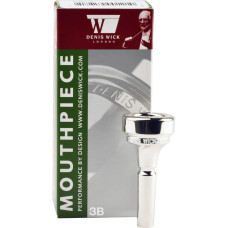 Denis Wick mouthpiece for horn, sterling silver plated brass 3B multi-coloured