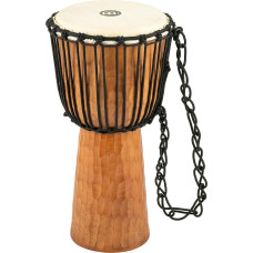 Meinl Percussion Rope Nile Djembe - Medium Hand Drum - With Goat Skin - Diameter 10 Inches - Mahogany, Natural (HDJ4-M)