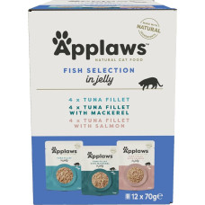 Applaws Cat Pouch Fish Selection in Jelly MP 1 x (12 x 70 g)