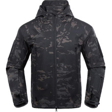 Vyriška softshell striukė Taktinė striukė Vandeniui atspari karinė striukė Kamufliažinė striukė Lauko striukė Šilta vėjo nepraleidžianti funkcinė striukė