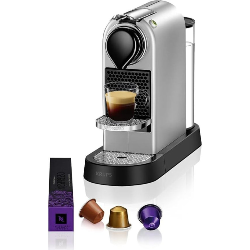 Nespresso Krups YY4118FD kavos aparatas Citiz Silver