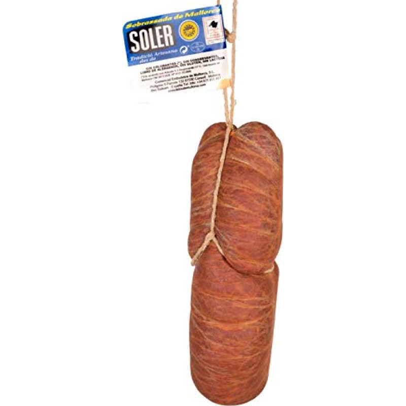 Sobrasada iš Maljorkos Papildomai 800-900 Grs