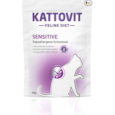Kattovit - jautrus sausas maistas katėms | Diet Cat Food as Complete Food. Hipoalerginis švelnus maistas suaugusioms katėms. Sausas maistas katėms be glitimo ir grūdų | 6 x 400 g