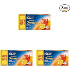 Meßmer Ländertee Spanische Orange | Vorteilspackung 20+5 Teebeutel | Früchtetee mit Orangen-Aroma (Packung mit 3)