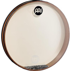 Meinl Percussion FD18SD-TF Sea Drum Frame Drum with Combination of Goat Skin and Plastic Fur, 45.72 cm (18 Inch) Diameter, African Brown