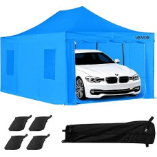 VEVOR Portable Paint Cabin Tent (587 x 398 x 178 cm) Spray Paint Tent for Spray Painting, Waterproof & Foldable Paint Booth with 4 Mesh Side Windows for Car Parts Furniture Motorcycles Spray