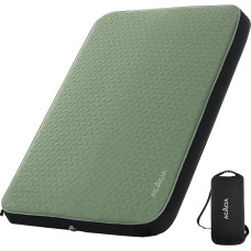ACACIA 4.3 Inch Thick Self-Inflating Sleeping Mat with Foam, Innovative Y-shaped Telescopic Structure, Ultra Portable Camping Mattress, Compact Outdoor Air Mat for Tent, Car, Full