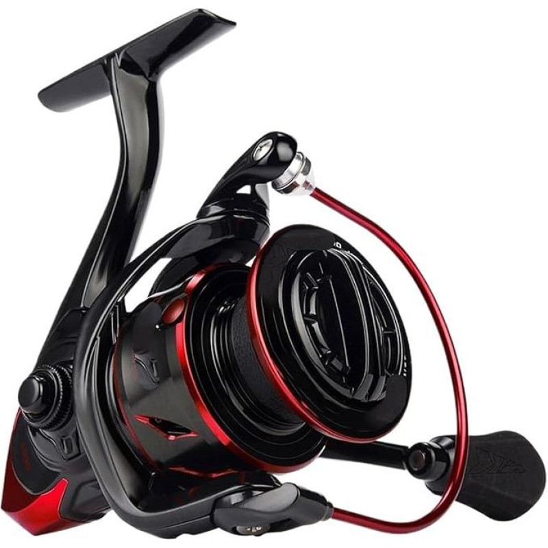 Wasserbeständige Angelrolle mit maximaler Zugkraft von 18 kg for das Barsch- und Hechtangeln