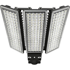42000LM LED Spotlight Outdoor 300 W Street Lamp, Super Bright LED Floodlight 6500 K Cool White Path Lights Outdoor, IP67 Waterproof Street Light with Cable Connector for Yard, Garden (Diameter