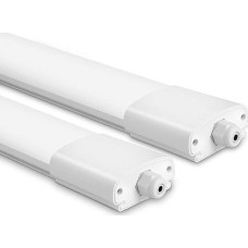 2 LED lubų šviestuvų pakuotė 60 cm, 20 W 2200 LM drėgnų patalpų apšvietimas 4000 K neutralios baltos spalvos, LED lubų šviestuvas su IP65 atsparumu vandeniui, baltos spalvos šviestuvai kaip svetainės šviestuvas, virtuvės šviestuvas, rūsio šviestuvas