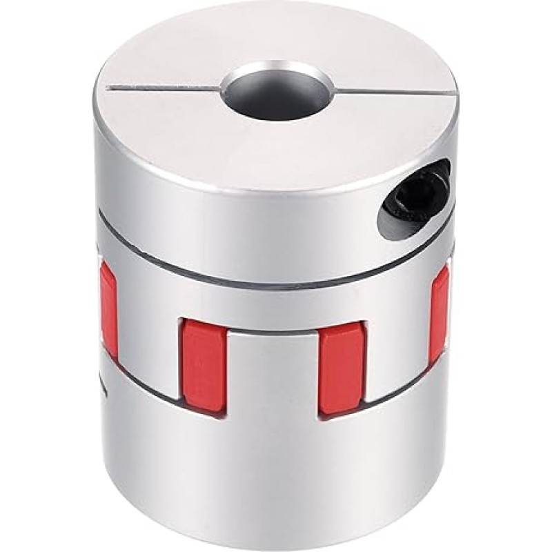 Aliuminio veleno jungtis Veleno jungtis 14 mm iki 14 mm lanksti voratinklinė jungtis L50 mm x D40 mm sankabos žandikaulio voratinklinė veleno jungties jungtis 3D spausdintuvui DIY CNC frezavimo staklėms