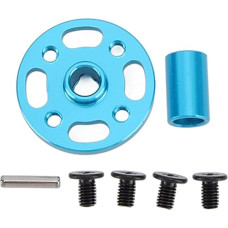 RC-Getriebeadapter-Set, Stirnradadapter aus Aluminiumlegierung, Hochgeschwindigkeits-Metallzahnradsatz für TT 02