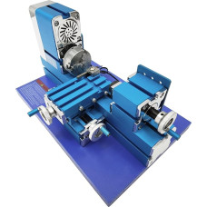 Mini-Drehmaschine aus Metall mit 20.000 U/min Motor für Heimwerker-Metallbearbeitung und Lehraktivitäten