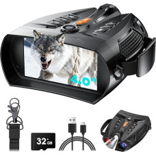 Night Vision Glasses, SKYBASIC Night Vision Binoculars, 10X Digital Zoom, 4