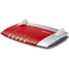 AVM FRITZ!Box 7430 (VDSL/ADSL2+, WLAN N, 450 Mbps (2,4 GHz), PK sistema ir balso perdavimas per IP su DECT baze, medijos serveris) Tinka Vokietijai (atnaujintas)