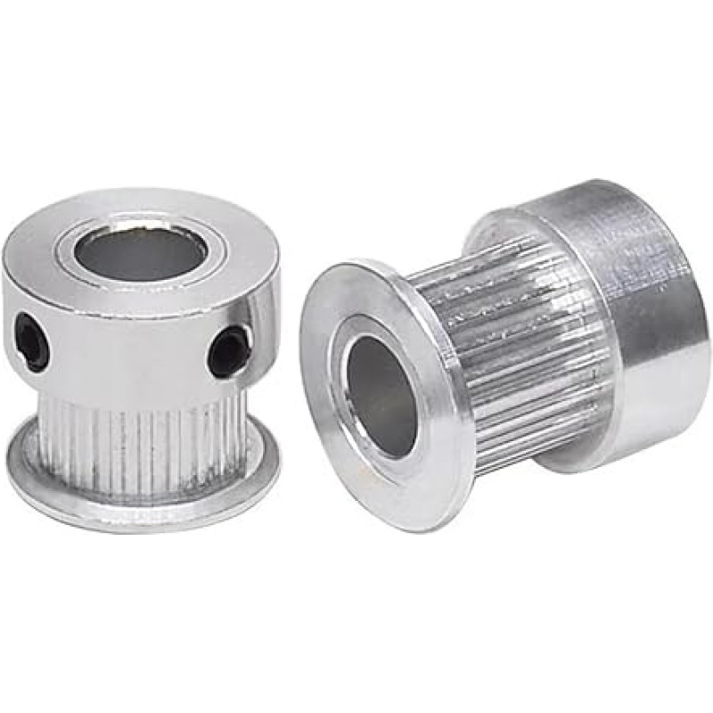 MXL K-Typ 20/22 Zähne Timing Pulley Bohrung 3,175-8mm Breite 6/10mm 1Pcs (7mm, 22 dantys, 7mm)